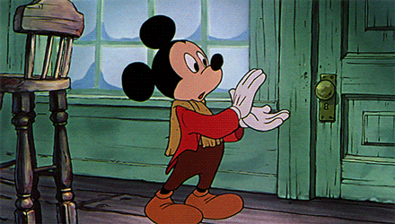 Mickey Mouse in Mickey's Christmas Carol. Mickey Mouse solidifies his style by going back to its 40s roots. 